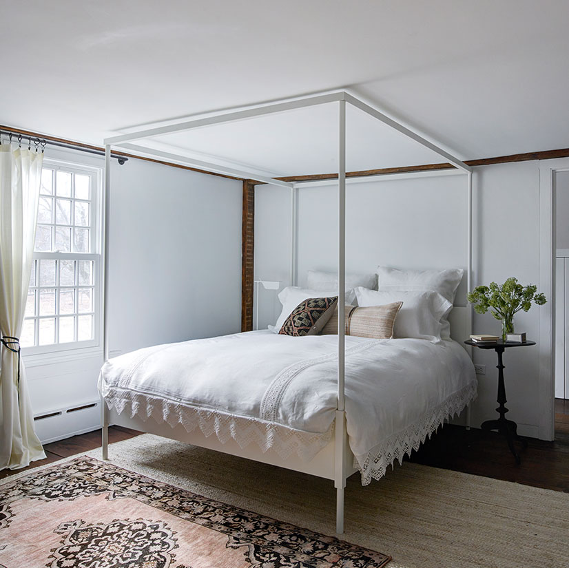 Details of a bedroom designed by Kara Mann